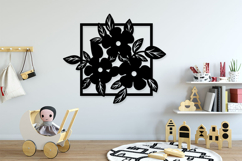 Flower Metal Wall Art Laser Cut / Laser Cut Files Product Image 2