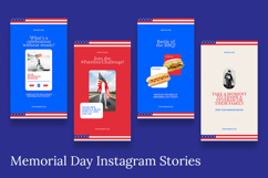 Meita - Memorial Day Instagram Story &amp; Canva Template Product Image 2