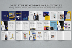 Modern Business Conference Program Book Template Product Image 2