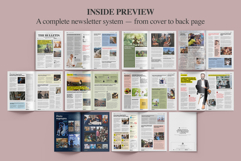 Modern Newsletter Template for Canva Product Image 2