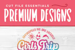 2026 Girls Trip svg - Great for a Girls Vacation or Trip Product Image 3