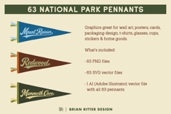 National Park Pennants Product Image 2