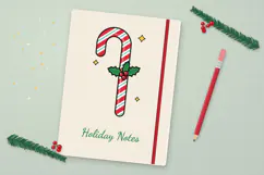 Christmas Candy Cane SVG Product Image 2