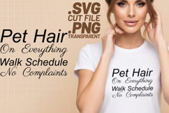 4x Funny Quotes Treat Budget Pet Hair SVG Cut Files Cricut Product Image 3