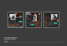 Urban Neon Instagram Post Template Vol.1 Product Image 2