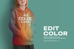 Children’s Hoodie Mockup Vol. 02 Product Image 2