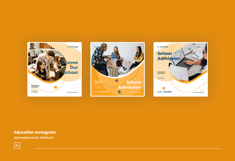 Elegant Education Instagram Post Template Vol.2 Product Image 2
