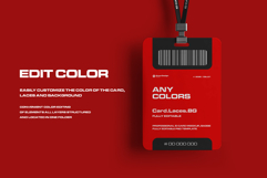 2 ID Card Badge Mockups. Vol.01. Generated AI Product Image 2