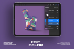 High Socks Mockup Procreate Edition for iPad Product Image 2