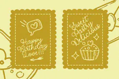 Alice on Saturday - Imperfect Handwritten Font Product Image 2