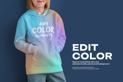 3 Mockups of a Children&#039;s Hoodie. vol.01 Product Image 2