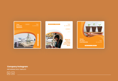 Elegant Company Instagram Post &amp; Story Template Product Image 3