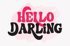 Chunky Summer - Cute Groovy Retro Font Product Image 2