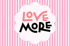 Emotion Flower - All Caps Cute Display Font Product Image 2