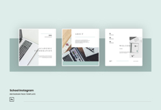 School Instagram Ads PSD Template Product Image 3
