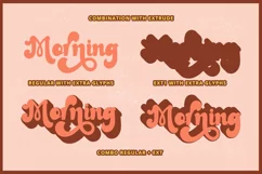 Keystore Mind - Sweet Bold Vintage Retro Font Script Product Image 3