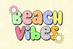 Summer Rainbow - Cute Display Font Product Image 2