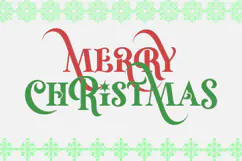 Winter Day - Luxury All Caps Display Serif Product Image 2
