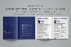 Professional Business Conference Program Book Template Product Image 2