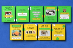 Sustainable Fashion Instagram Carousel & Canva Template Product Image 2