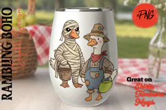 Halloween Goose In Costume Illustration Product Image 3