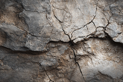 Cracked rock with deep fissures and rough texture Product Image 1