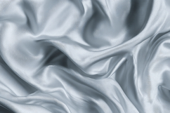 Light blue satin fabric with gentle folds and creases Product Image 1