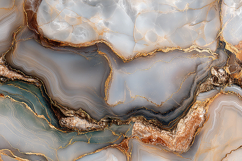 Marble pattern with gold and gray colors Product Image 1