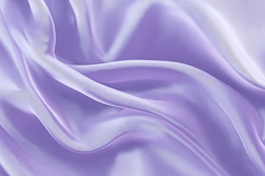 Smooth lavender silk fabric with flowing folds Product Image 1