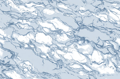 Marble texture with white and blue swirls Product Image 1