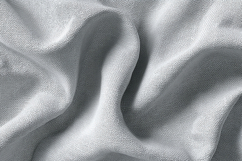 Wrinkled white fabric with a textured weave pattern Product Image 1
