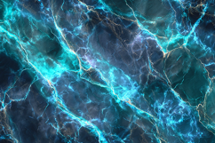 Blue and black marble texture with glowing veins Product Image 1