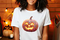 Cute Halloween clipart | Kawaii shirt sublimation designs Product Image 2
