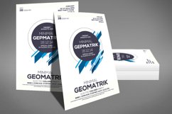 Minimal Geometric Flyer Psd Template Product Image 2