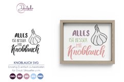 Alles ist besser mit Knoblauch SVG Product Image 1