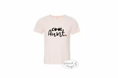 Aunt Svg, Cool Aunt Svg, Auntie Svg, Niece Svg, Aunt Design Product Image 2