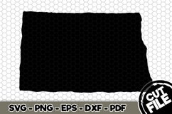 North Dakota State - SVG Cut File n706 Product Image 1