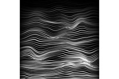 Moire Abstract Texture Vector. Modern Abstract Creative Product Image 1