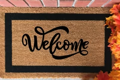Welcome sign. Welcome svg. Welcome mat, porch sign Product Image 2