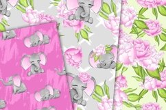 Baby elephant in pink Product Image 3