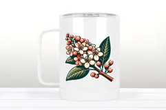 Prunus padus flower clipart |Vintage Summer flower graphics Product Image 3