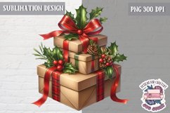 Christmas Farm Fresh Sublimation PNG Cozy Winter Clipart Product Image 1