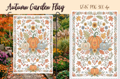 Fall Garden Flag Sublimation BUNDLE | Autumn garden designs Product Image 13