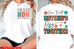 Mom Svg, Positive Mom Quotes Png Mothers Product Image 4