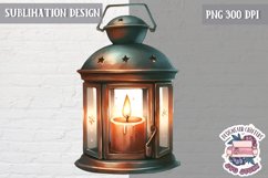 Christmas Rustic Sublimation Design PNG Rusty metal Vintage Product Image 1