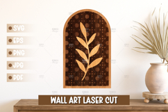 6 Rustic botanical stem wall art, Boho wall art Product Image 5