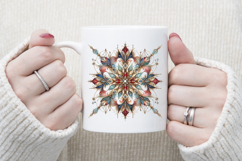 Christmas snowflakes clipart|Cute Winter flower shirt design Product Image 4