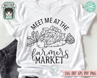 Farmers Market Cut File, Farmers Market SVG, Kitchen SVG Product Image 3