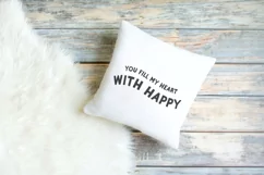 You Make Me Happy SVG | Friend Appreciation Cut File Product Image 3