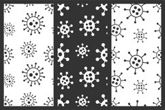 Vector seamless coronavirus patterns Product Image 4